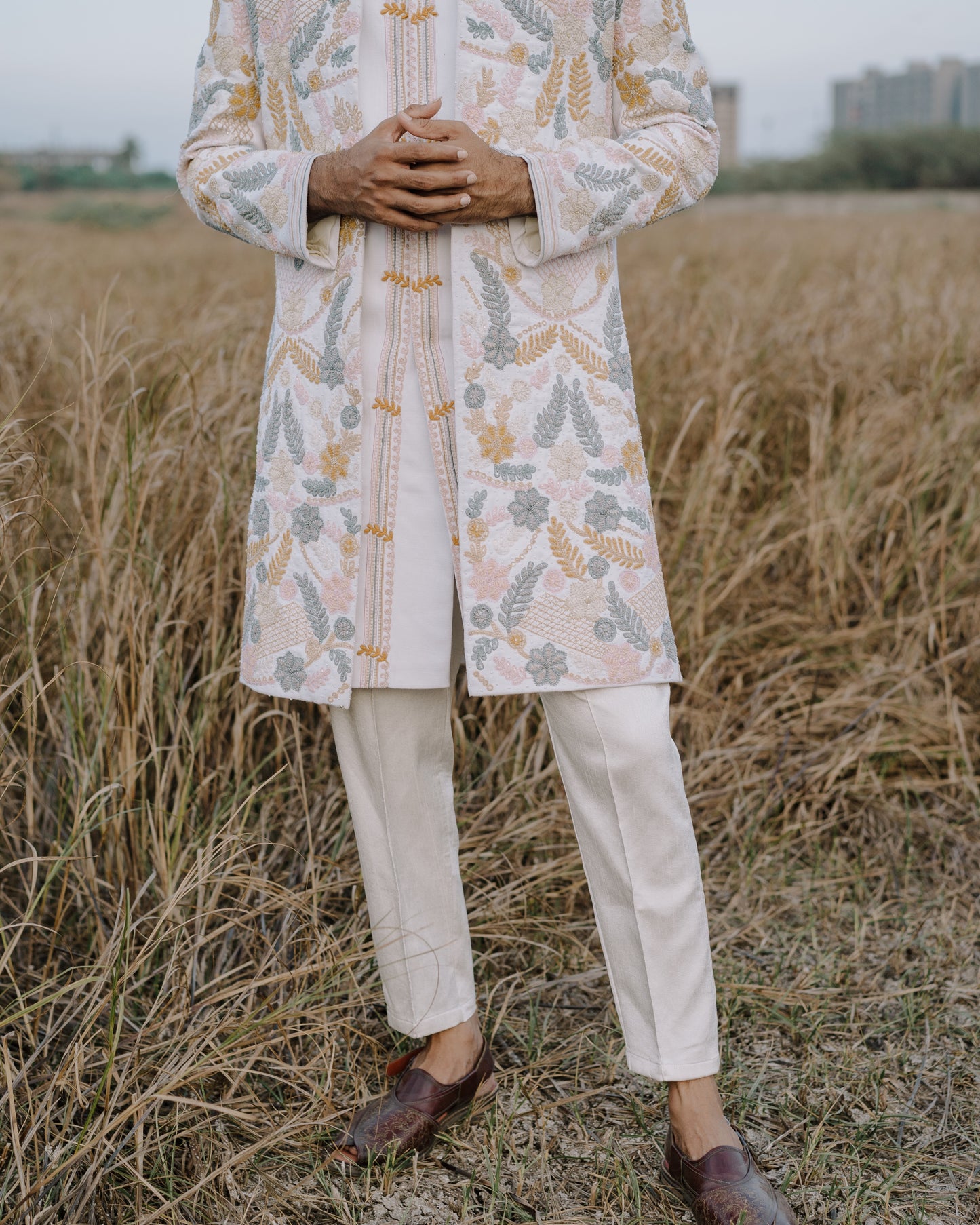 White Multi Hand Work Indo Set